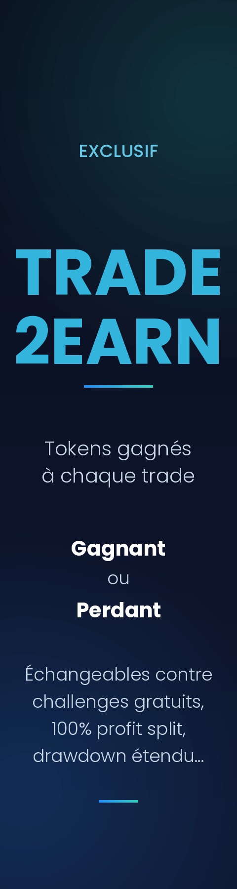 BrightFunded - Trade2Earn : tokens à chaque trade