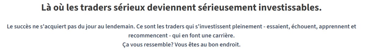 Darwinex Zero - Là où les traders sérieux deviennent sérieusement investissables