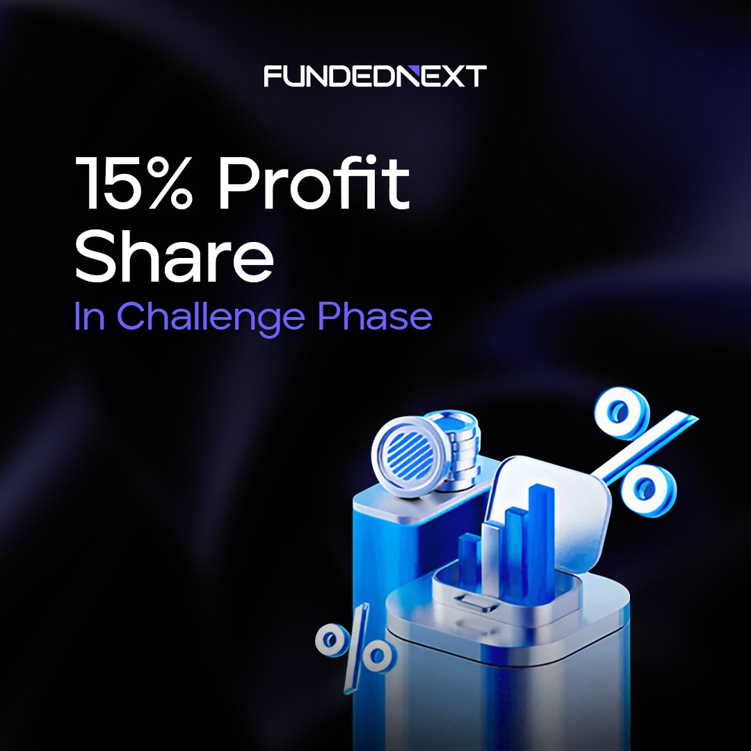 FundedNext - 15% Profit Share dès le challenge