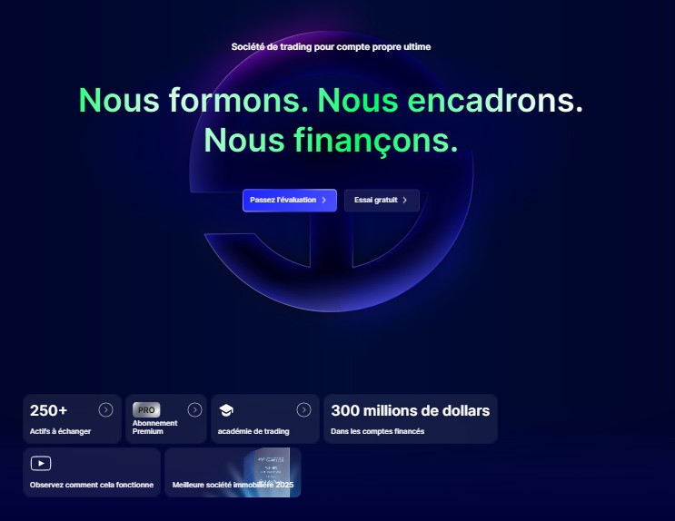 SabioTrade - Nous formons. Nous encadrons. Nous finançons.