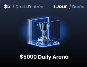 XM - $5000 Daily Arena